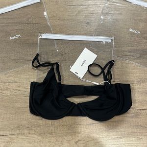 Mikoh MUMUROA Bikini Top Size Small